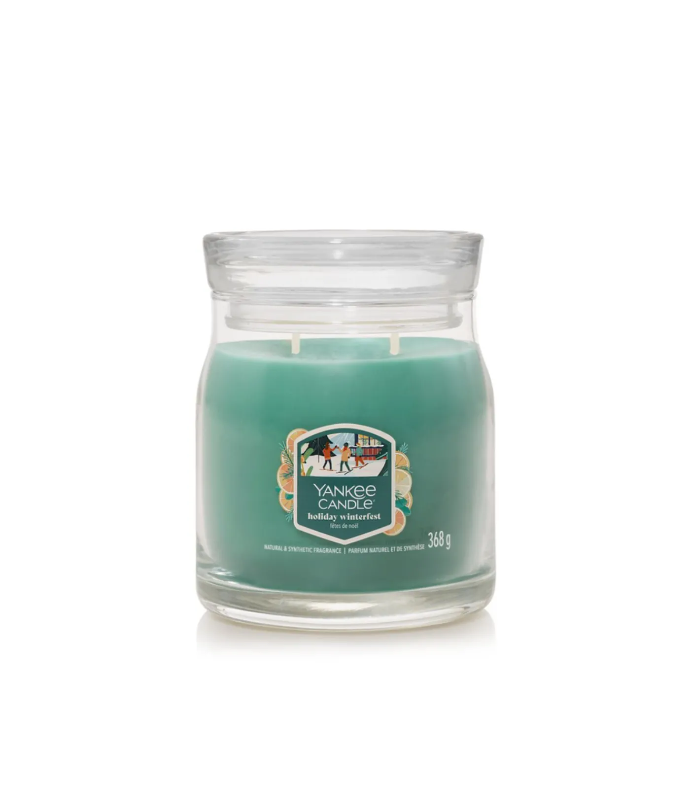 Outlet Geurkaars Holiday Winterfest Signature Medium Jar Kaarsen & Kaarshouders