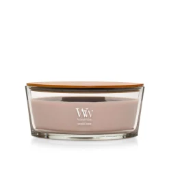 WoodWick Geurkaars Patchouli Crème Ellipse Candle