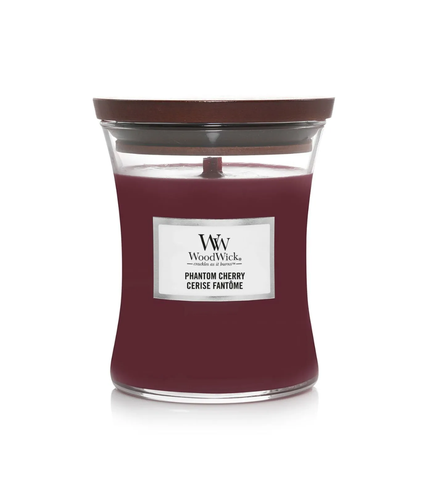 WoodWick Geurkaars Phantom Cherry Medium Candle