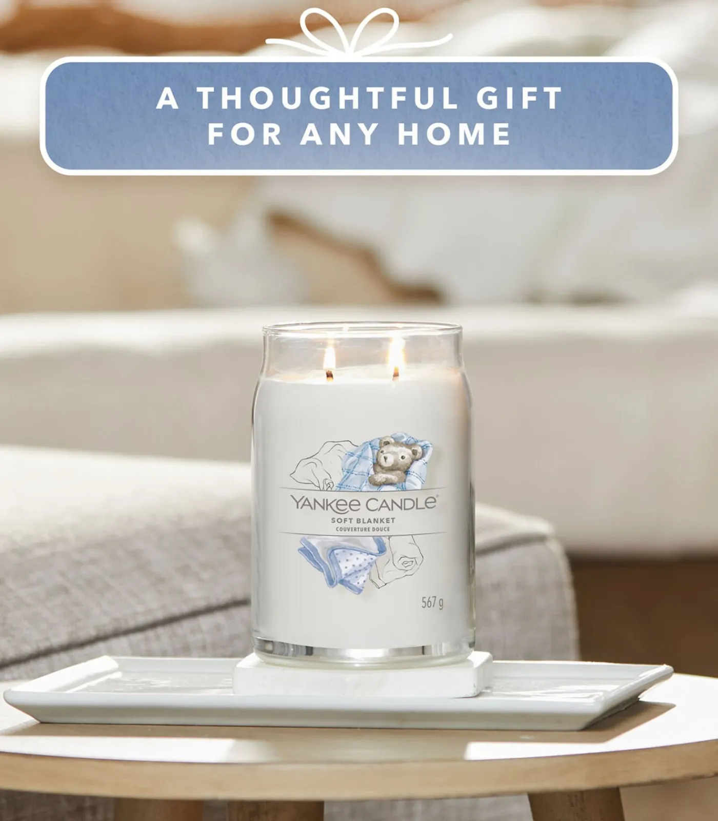 Yankee Candle Geurkaars Soft Blanket Signature Large Jar