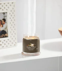 Geurkaars Vanilla Bean Espresso Signature Medium Jar Kaarsen & Kaarshouders