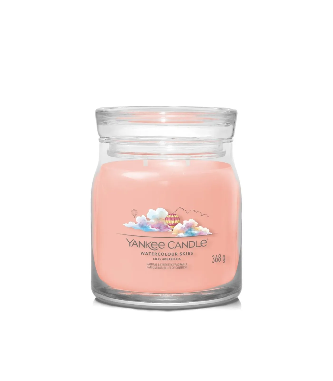Best Geurkaars Watercolour Skies Signature Medium Jar Kaarsen & Kaarshouders