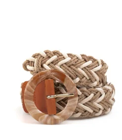 DAMES Fortex Gevlochten riem 4 cm Made in Belgium