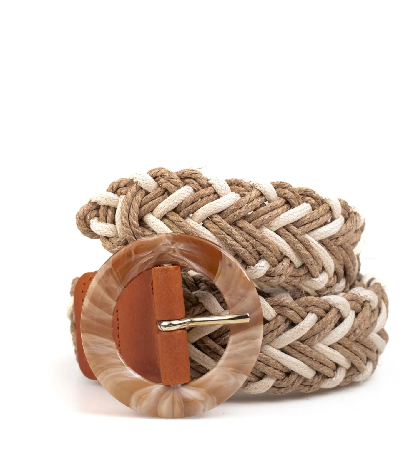 DAMES Fortex Gevlochten riem 4 cm Made in Belgium