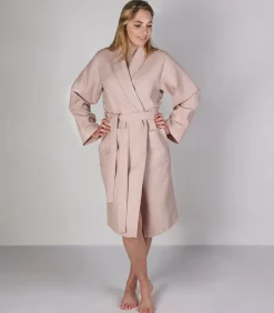 DAMES Casilin Gewafelde Badjas Misty