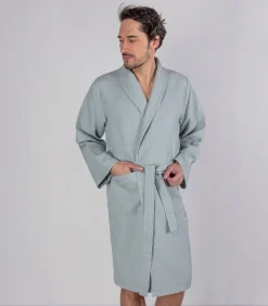 Heren Casilin Gewafelde Badjas Sea