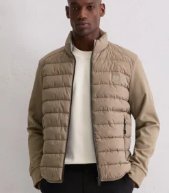 Outlet Gewatteerd jack regular Heren Jassen