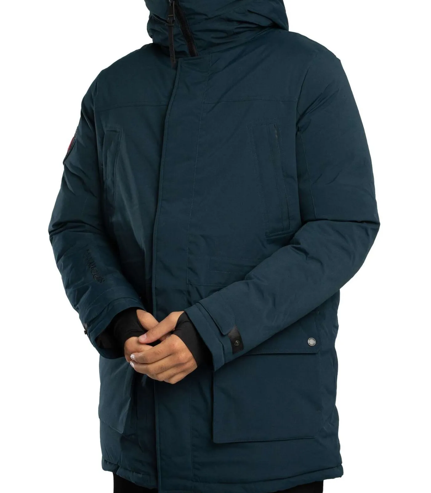 Heren Superdry Gewatteerd Parka-Jack Van City