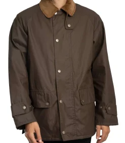 Clearance Gewaxte Schuurjas Heren Jassen