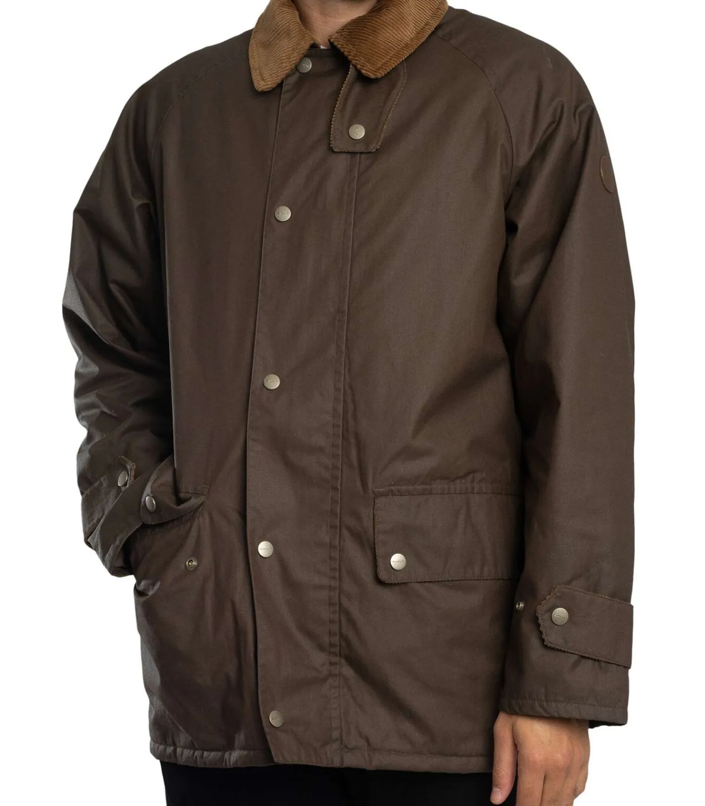 Clearance Gewaxte Schuurjas Heren Jassen