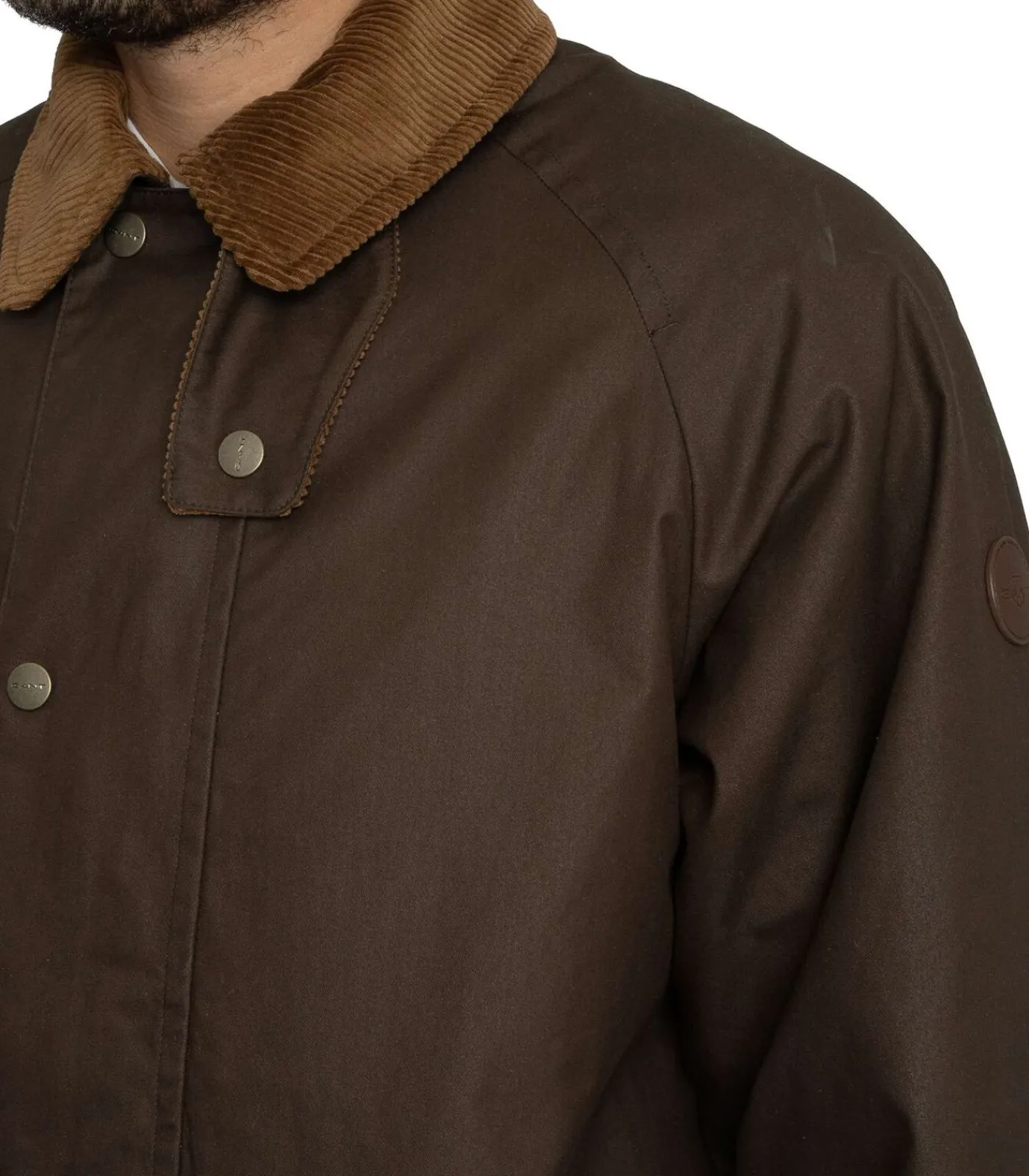 Clearance Gewaxte Schuurjas Heren Jassen