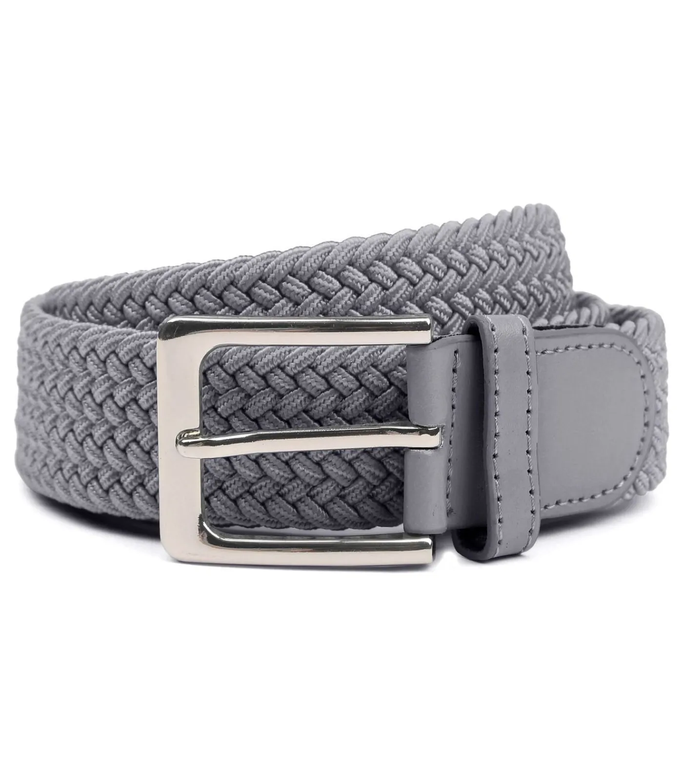 Clearance Geweven Riem Donkergrijs Heren Riemen