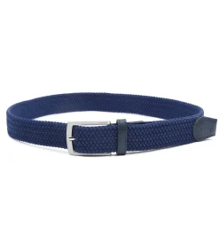 Hot Geweven Riem Navy Heren Riemen