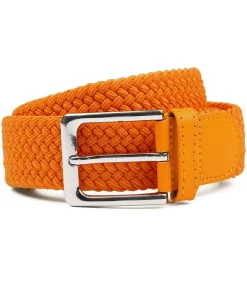 Clearance Geweven Riem Oranje Heren Riemen