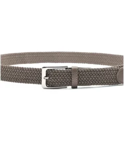 Online Geweven Riem Taupe Heren Riemen