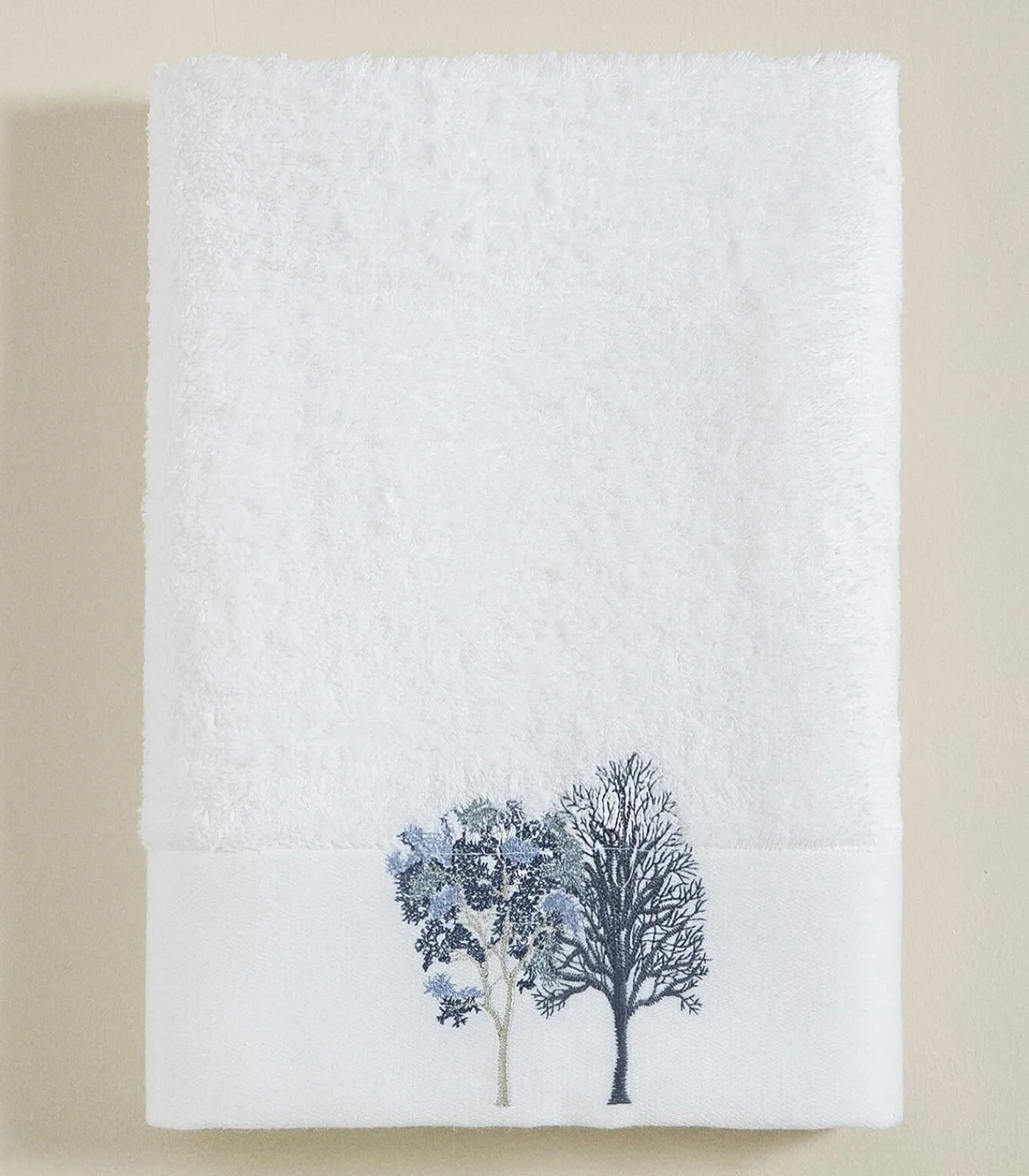 Hot Gezichtshanddoek Aneli 50x90 cm Wit Handdoeken