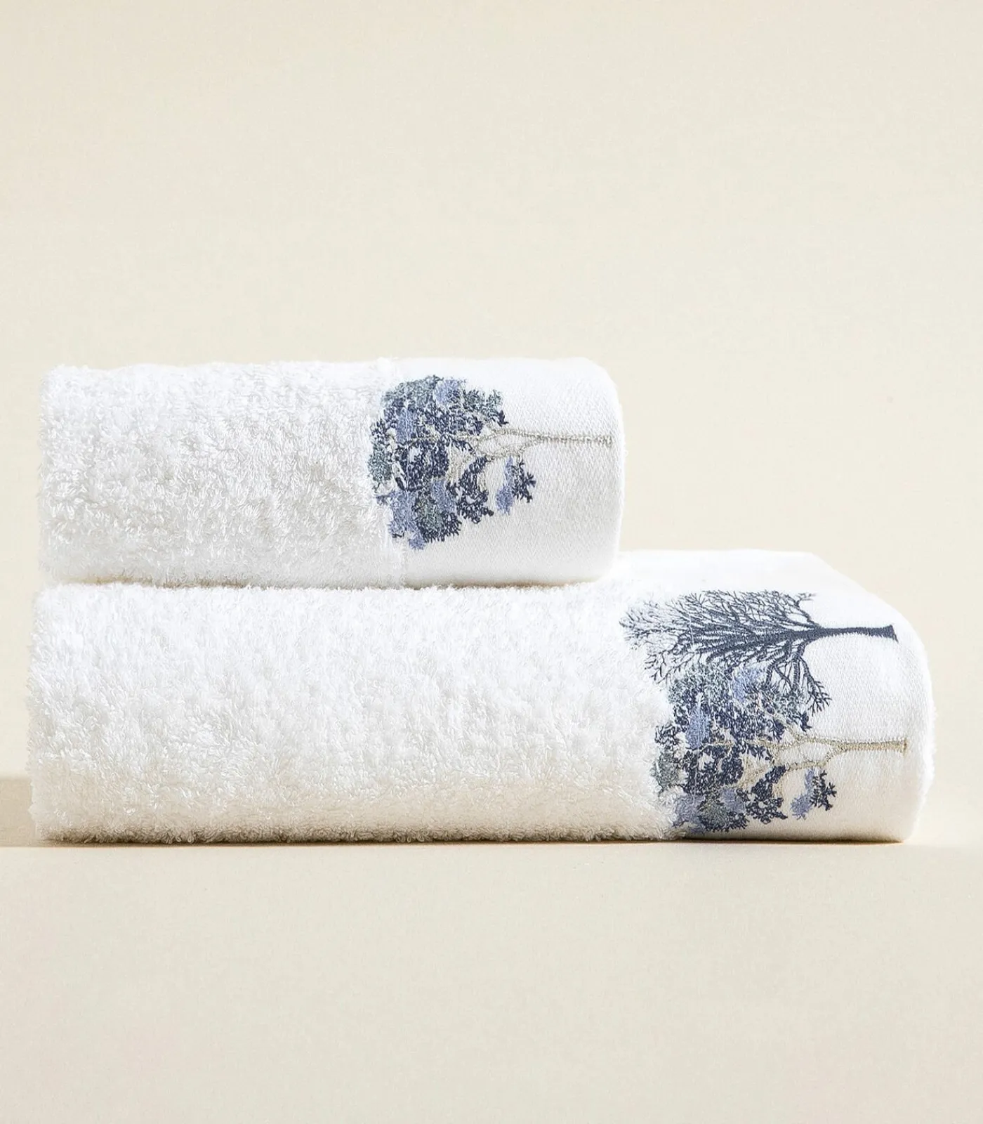 Hot Gezichtshanddoek Aneli 50x90 cm Wit Handdoeken