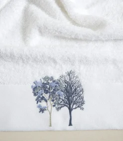 Hot Gezichtshanddoek Aneli 50x90 cm Wit Handdoeken