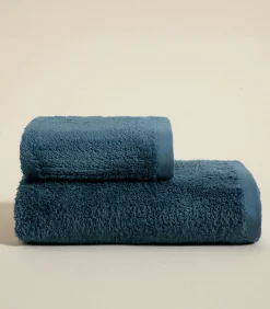 Chakra Gezichtshanddoek Solid 50x90 cm Nachtblauw