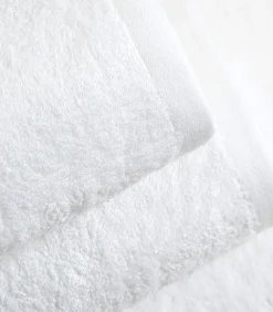 Best Gezichtshanddoek Solid 50x90 cm Wit Handdoeken