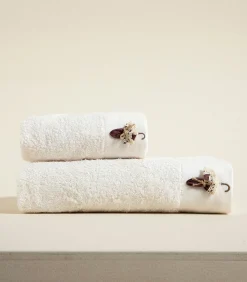 Chakra Gezichtshanddoek Umbrella 50x90 cm Ecru