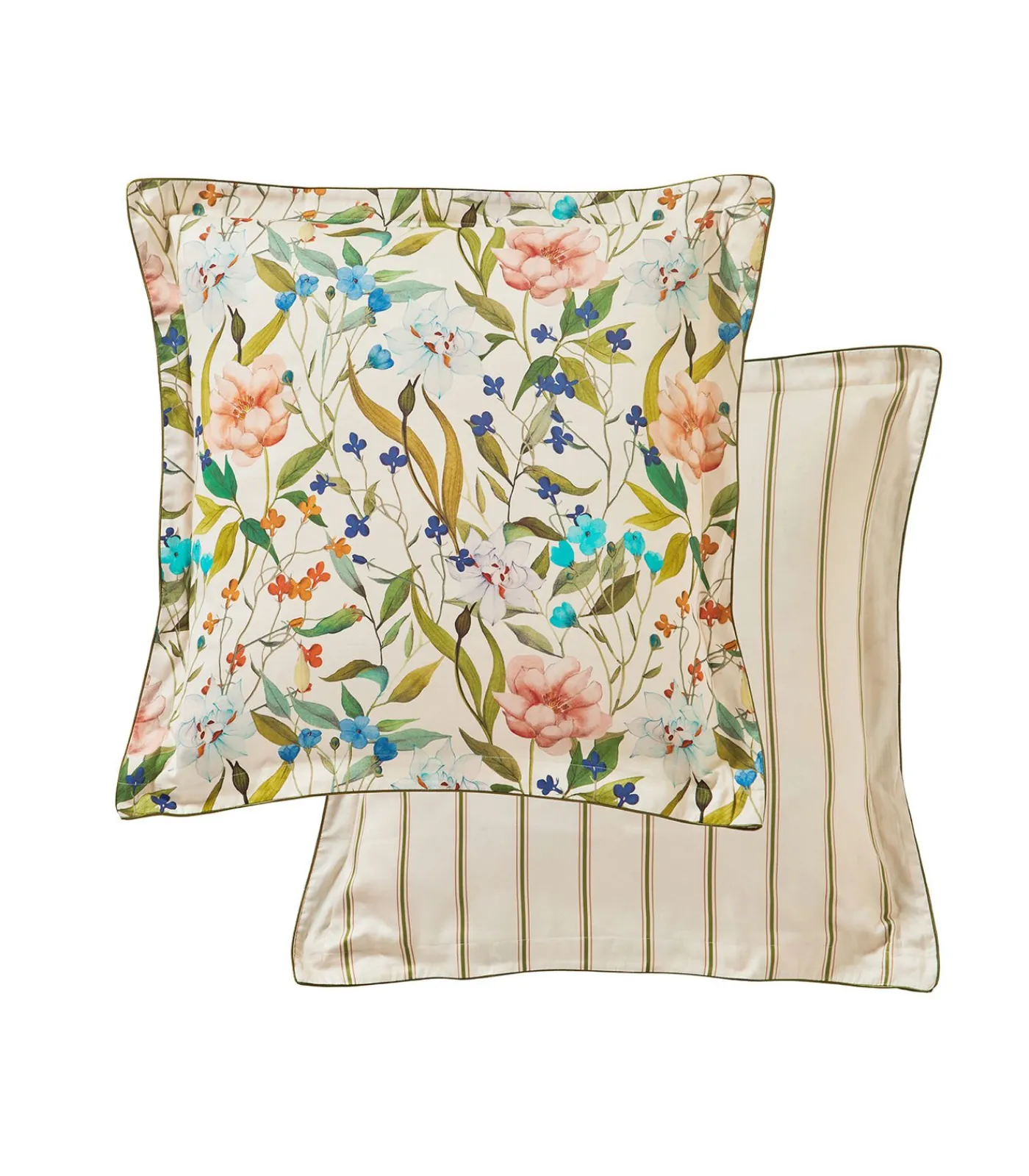 Blanc des Vosges GIARDINO Naturel - Kussensloop Satijn katoen