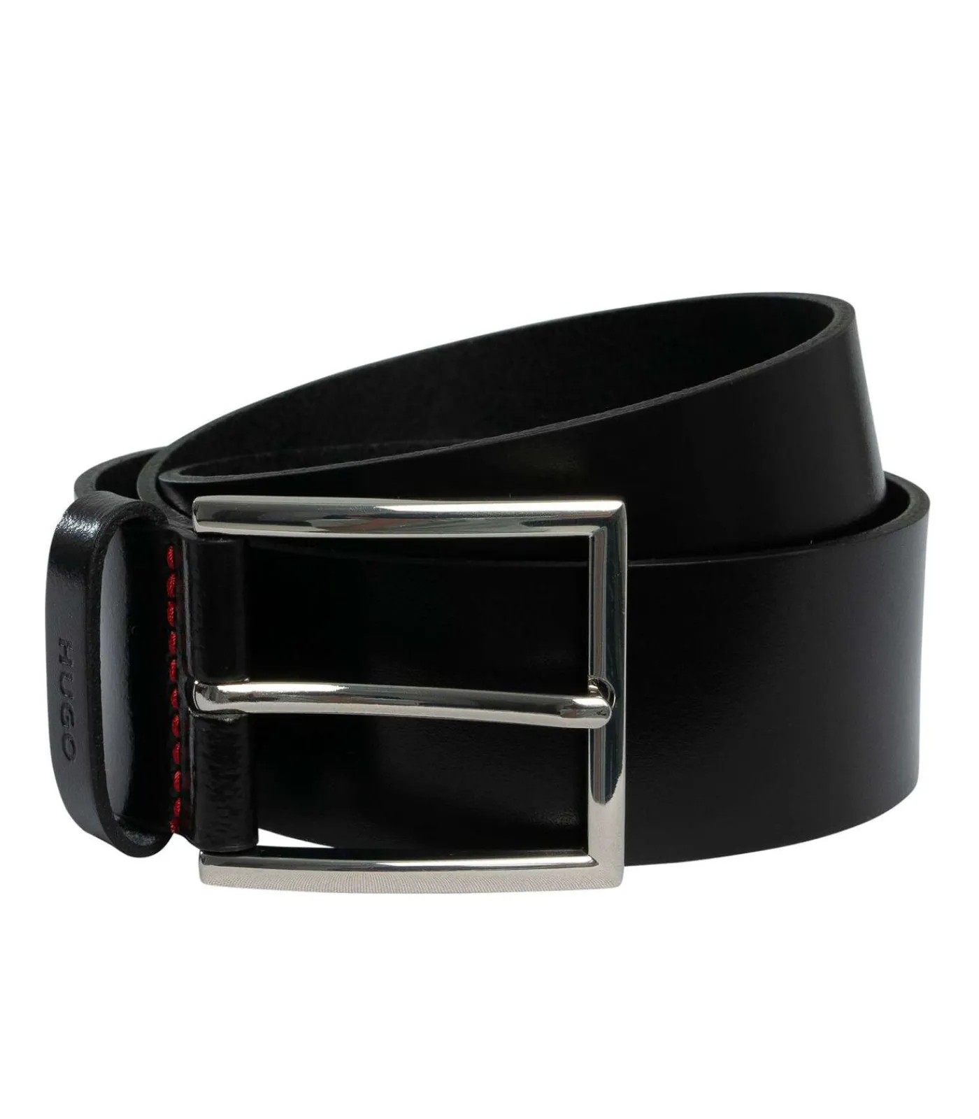 Heren HUGO Giaspo Lederen Riem