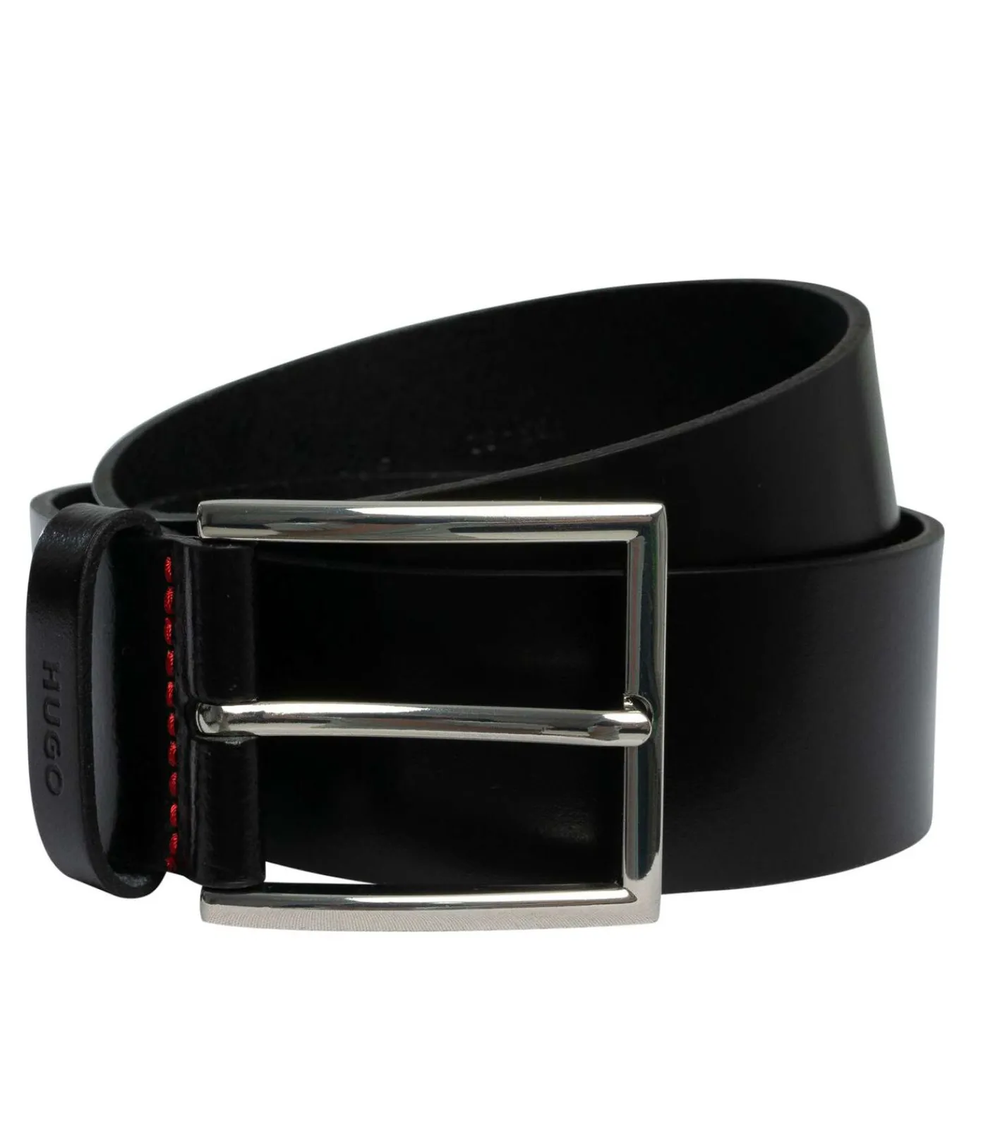 Heren HUGO Giaspo Lederen Riem