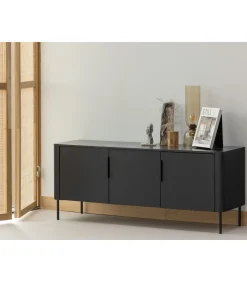 WOOOD Gigi Tafellamp Gehamerd Glas 38xØ15 cm - Naturel