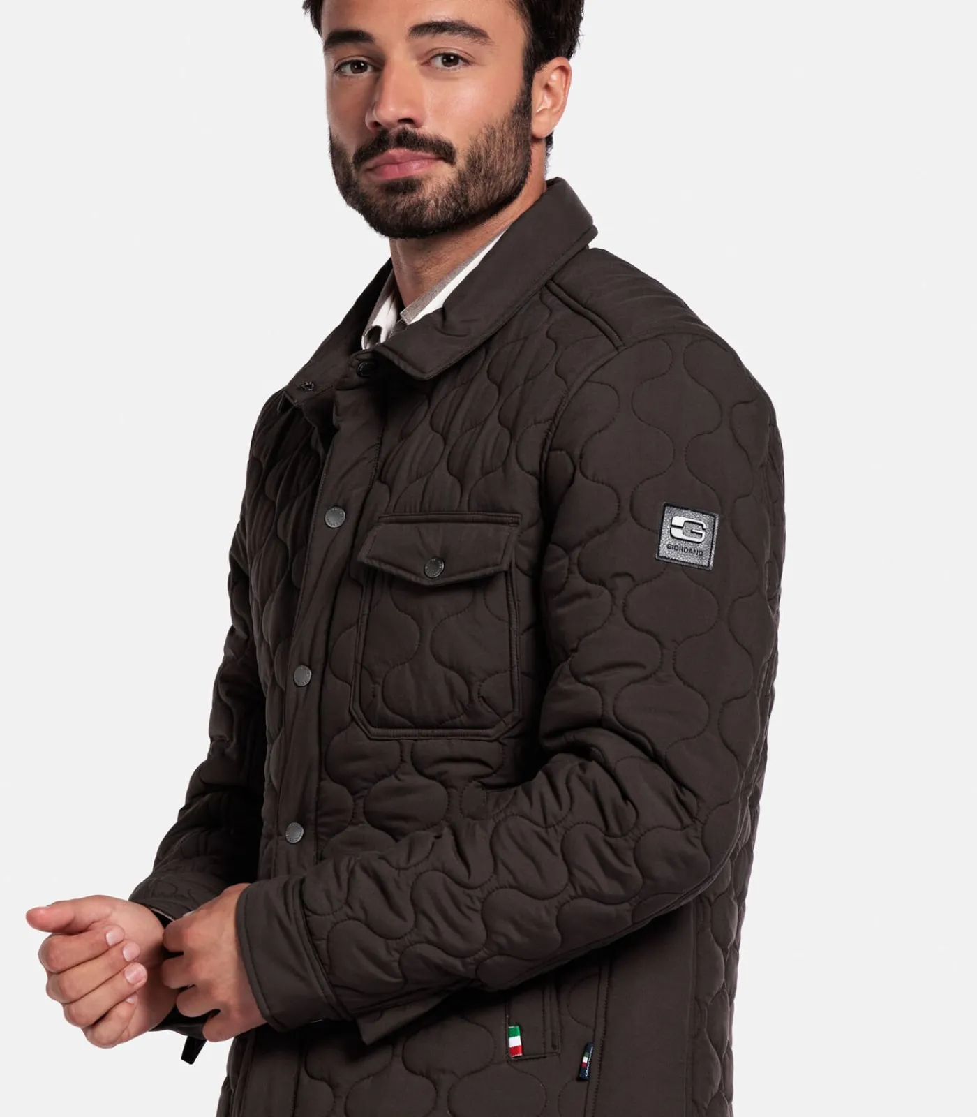 Sale Alfio Jack – Bruin Heren Jassen