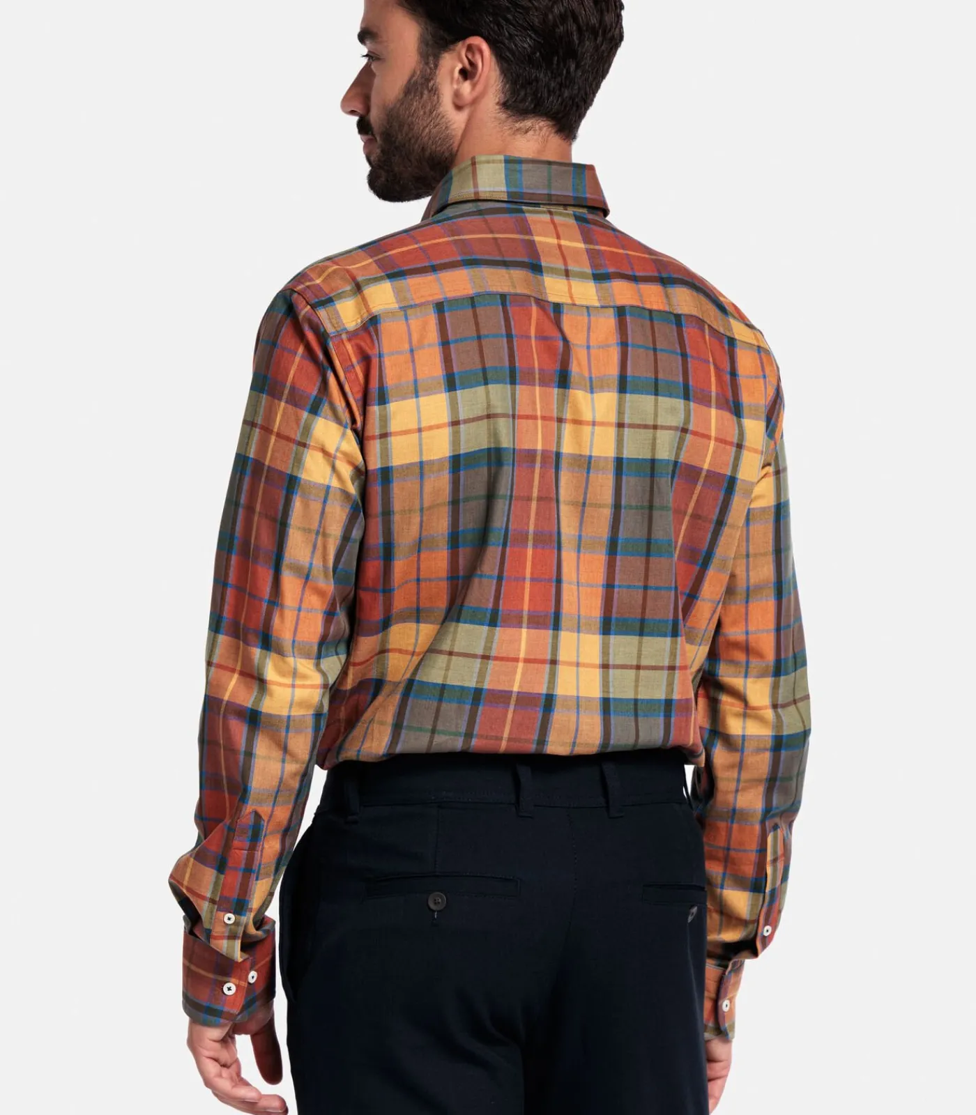 Heren Giordano Brando Overhemd - Rood