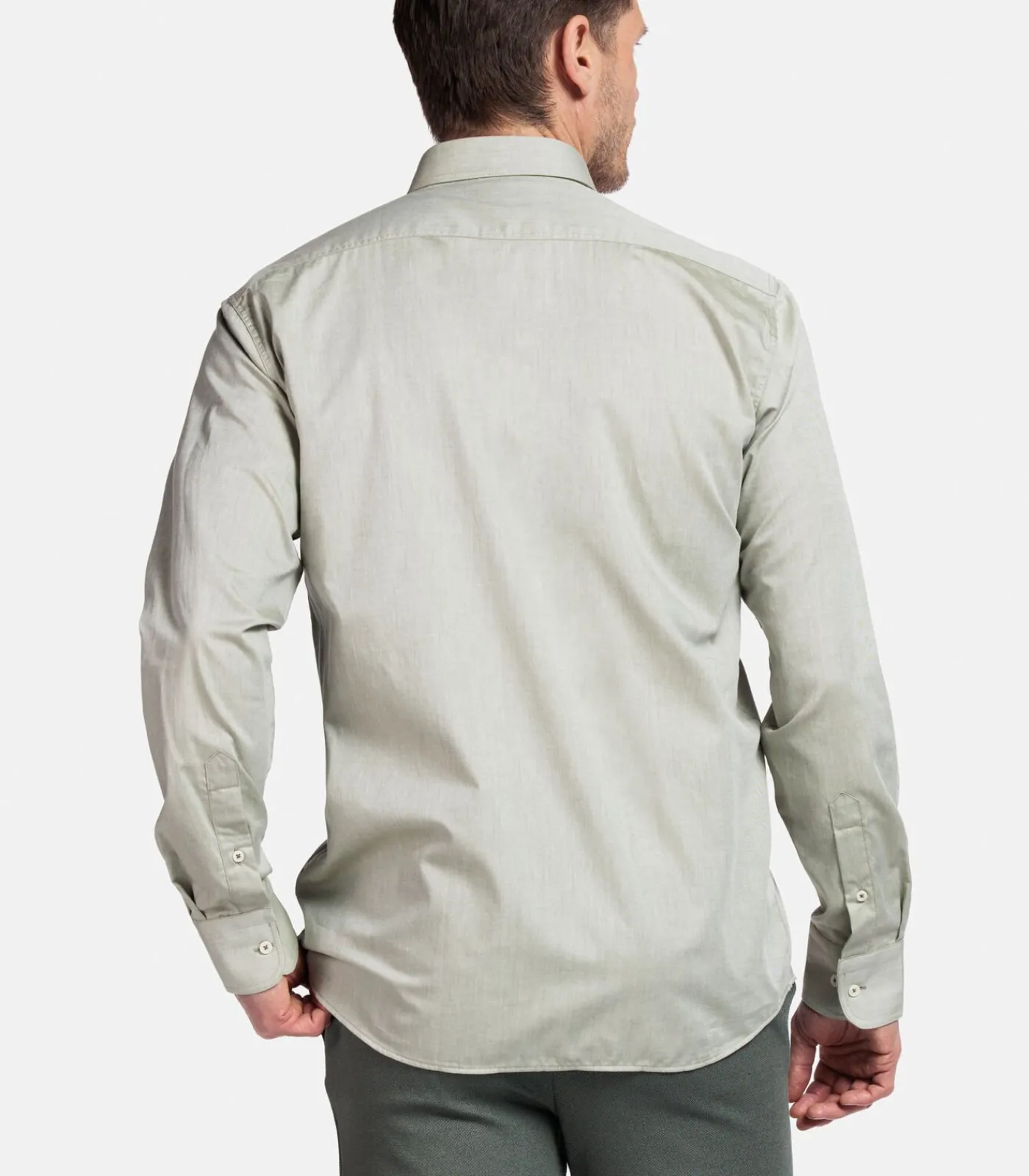 Clearance Ivy Overhemd – Groen Heren Hemden