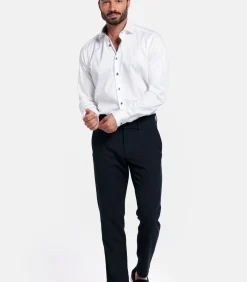 Heren Giordano Locarno Overhemd - Wit