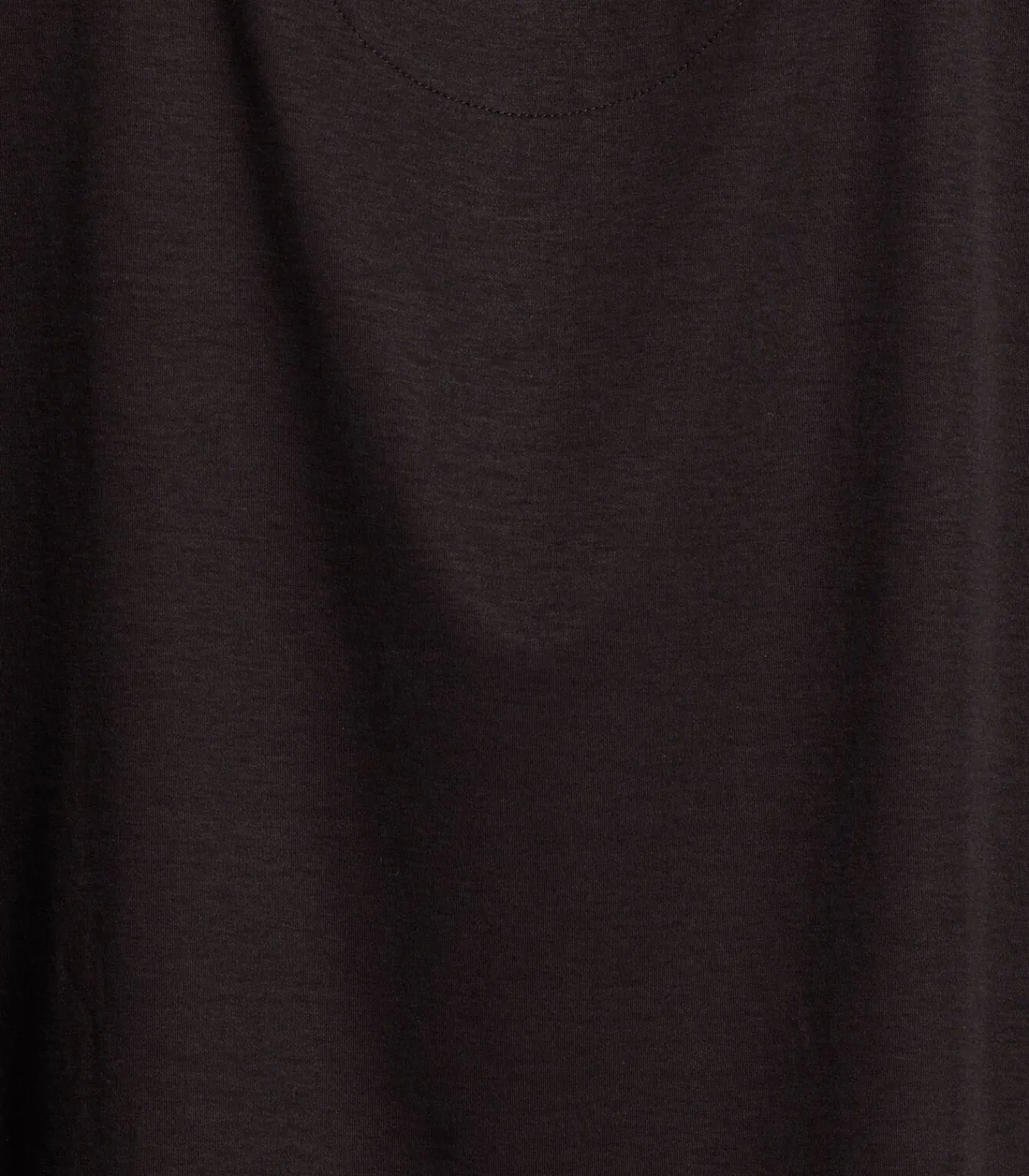 Outlet Luca Liquid Cotton T-shirt – Donkerbruin Heren T-Shirts & Polo's