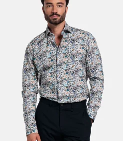 Maggiore Overhemd - Navy Heren Hemden