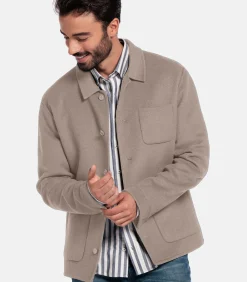 Heren Giordano Mano Shirt Jacket – Bruin