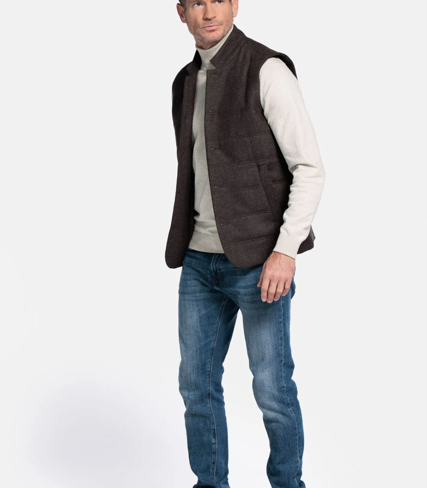 Sale Owen Bodywarmer - Navy Heren Jassen