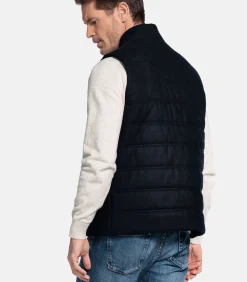 Online Owen Bodywarmer - Navy Heren Jassen