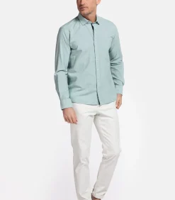 Verona Overhemd – Groen Heren Hemden