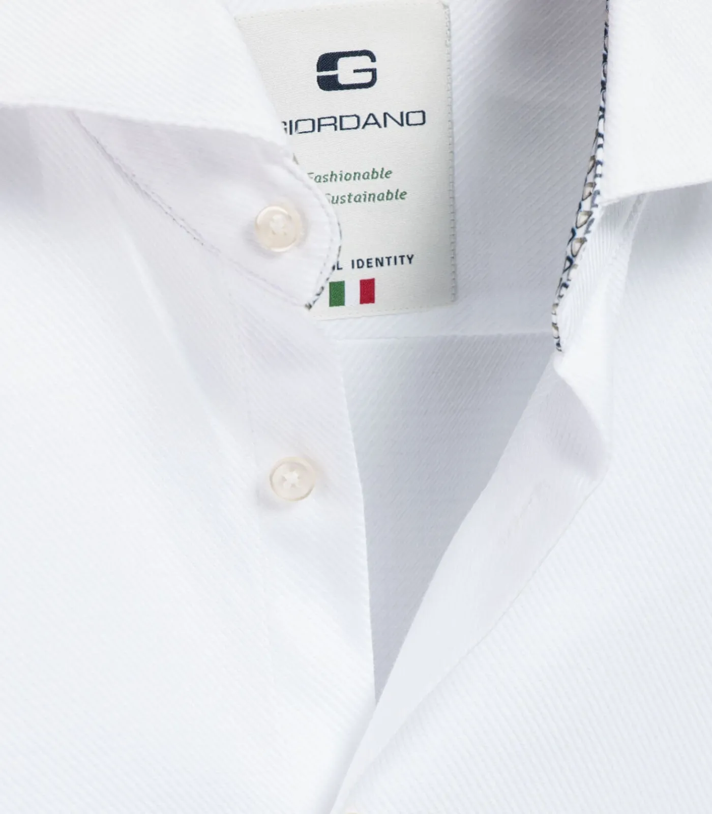 Heren Giordano Verona Overhemd – Wit