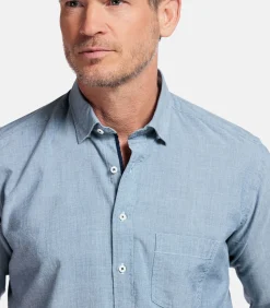 Heren Giordano Verona Overhemd – Navy