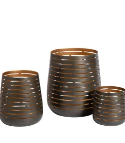 Atmooz Gladys - Theelichthouder - Zwart