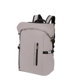 Outlet Glam-Go rolltop rugzak met laptopcompartiment 41,5 x 14,5 x 29,5 cm ASH ROSE Rugzakken