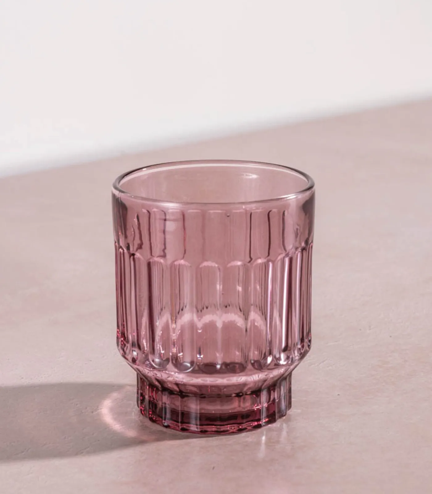 Sale Glas 30cl roze Tone - set/4 Glazen & Karaffen