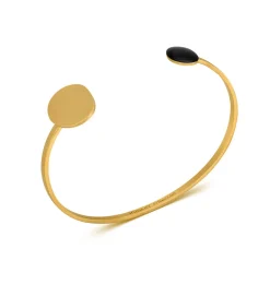 DAMES Joidart Gouden en zwarte armband Miró Jewelry