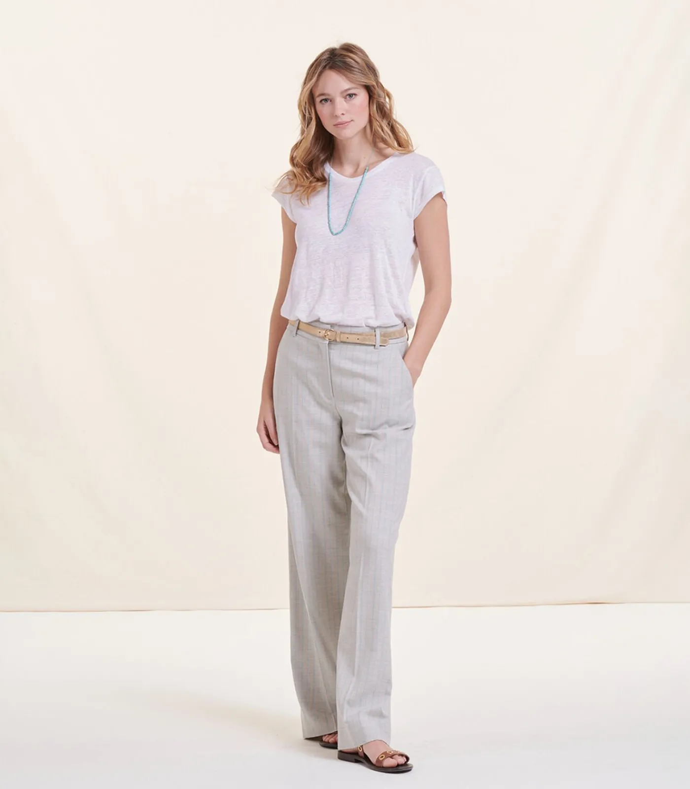 DAMES La Fée Maraboutée Gouden fijne riem