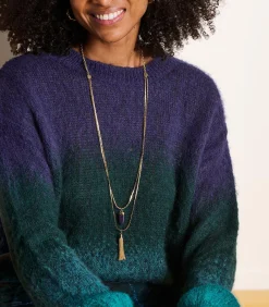 DAMES La Fée Maraboutée Gouden halsketting met meerdere strengen