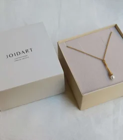 DAMES Joidart Gouden ketting Eclat met witte parel