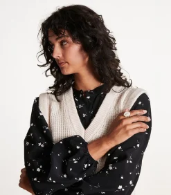 DAMES La Fée Maraboutée Gouden ronde ring met parelmoer