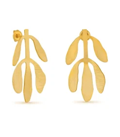 Sale Gouden Silvela oorbellen DAMES Oorbellen